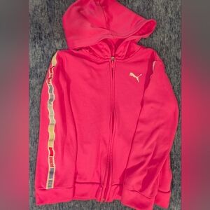 Puma Kids Pink Hoodie